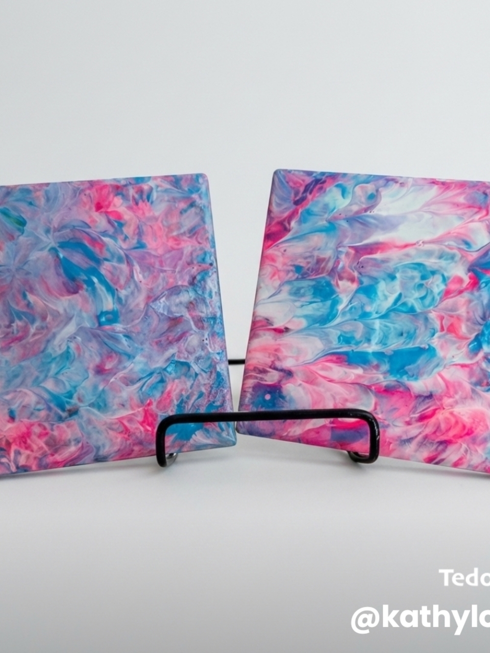 Hand Painted Ceramic Coasters/Decorative Tiles